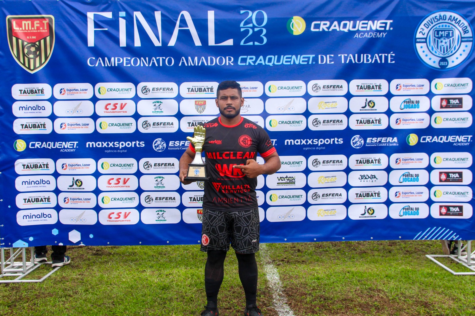 Melhor Goleiro do Campeonato Amador Craquenet da 2ª Divisão