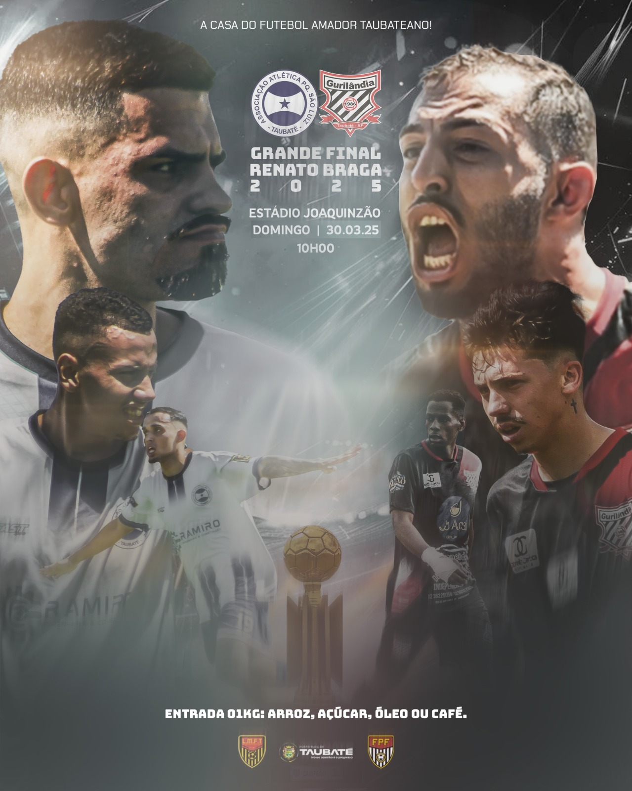 Domingo é dia de FINAL do RENATO BRAGA 2025.