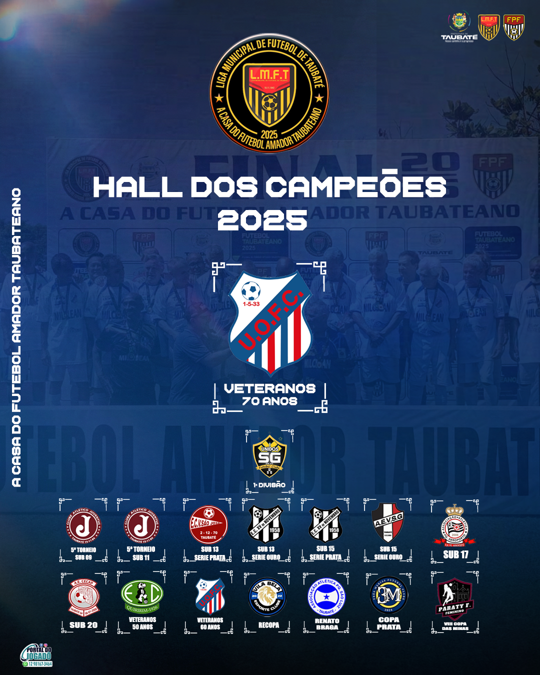 Hall dos Campeões ganhou mais um campeão