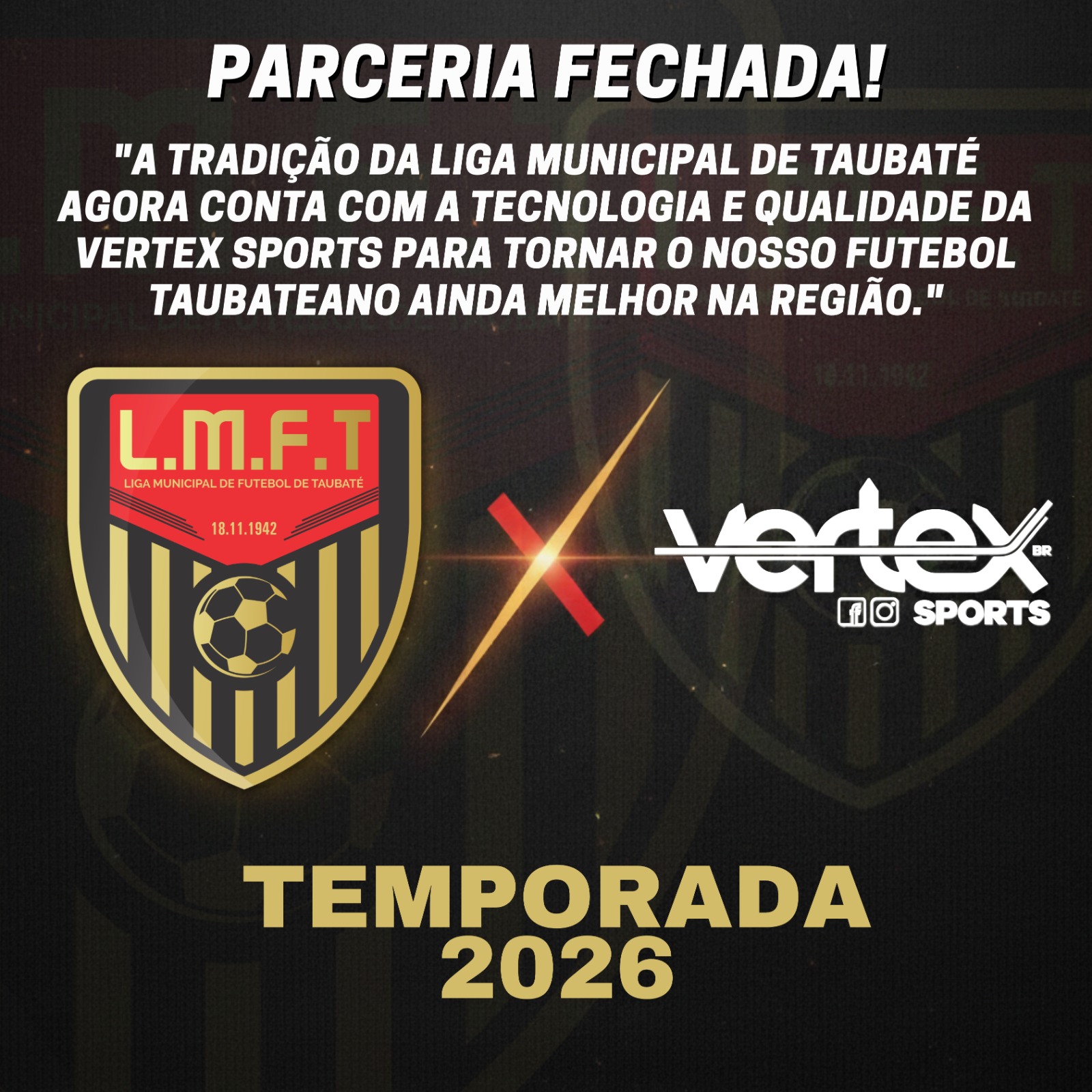 PARCERIA FECHADA VERTEX 