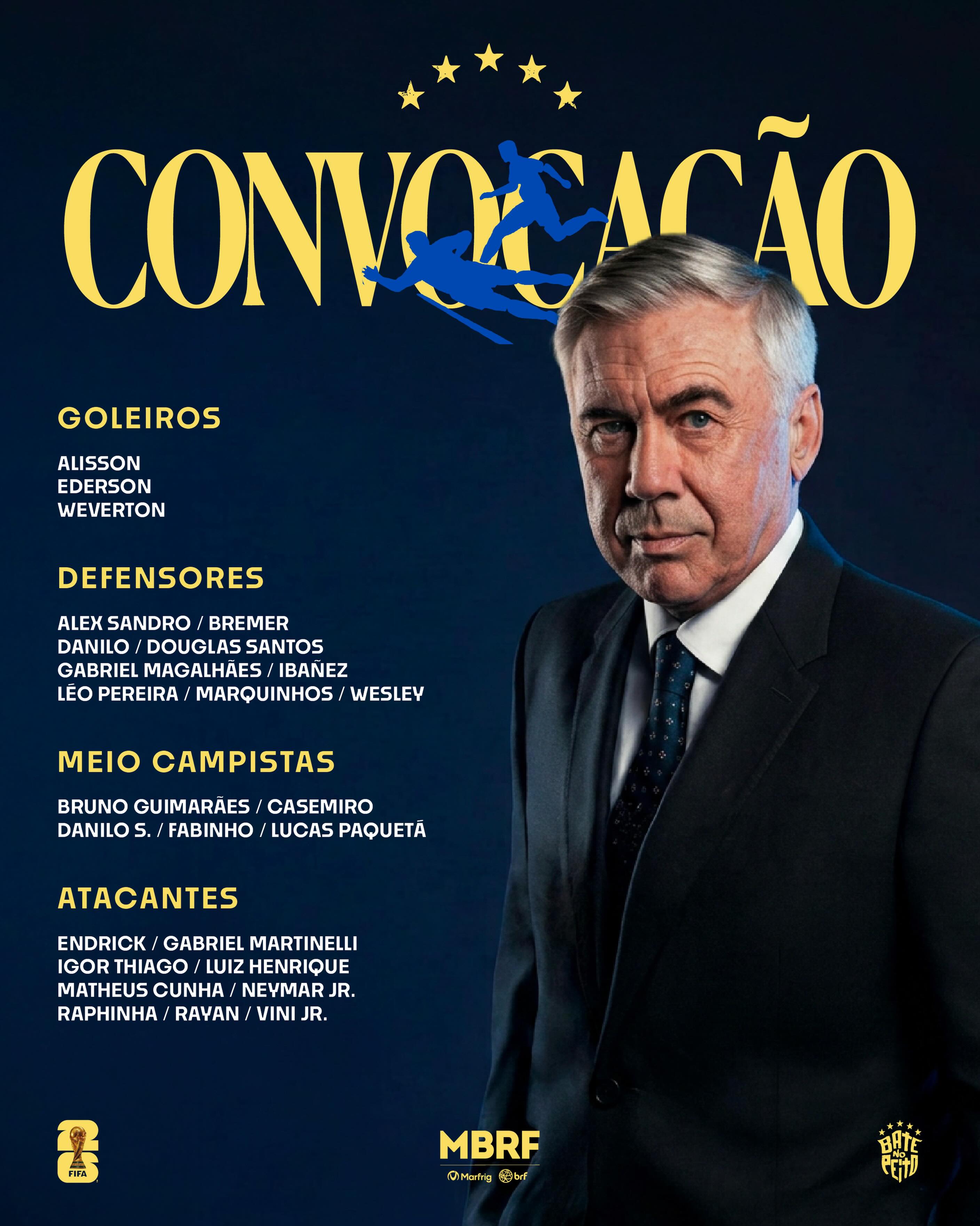 É A LISTA DO CORAÇÃO! É A LISTA DO BRASIL!