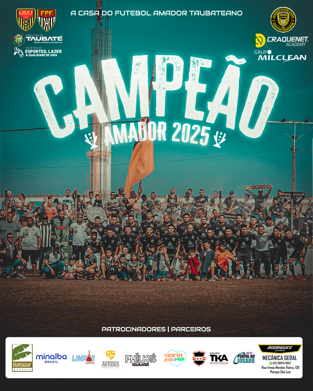 É CAMPEÃO, É CAMPEÃO, É CAMPEÃO