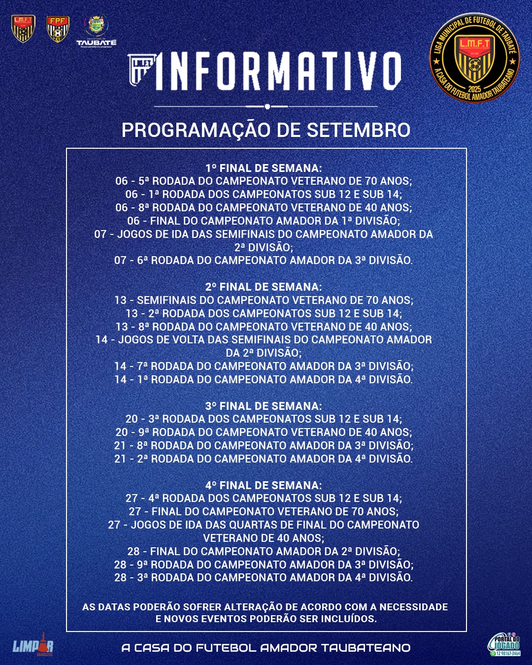 seja bem vindo Setembro