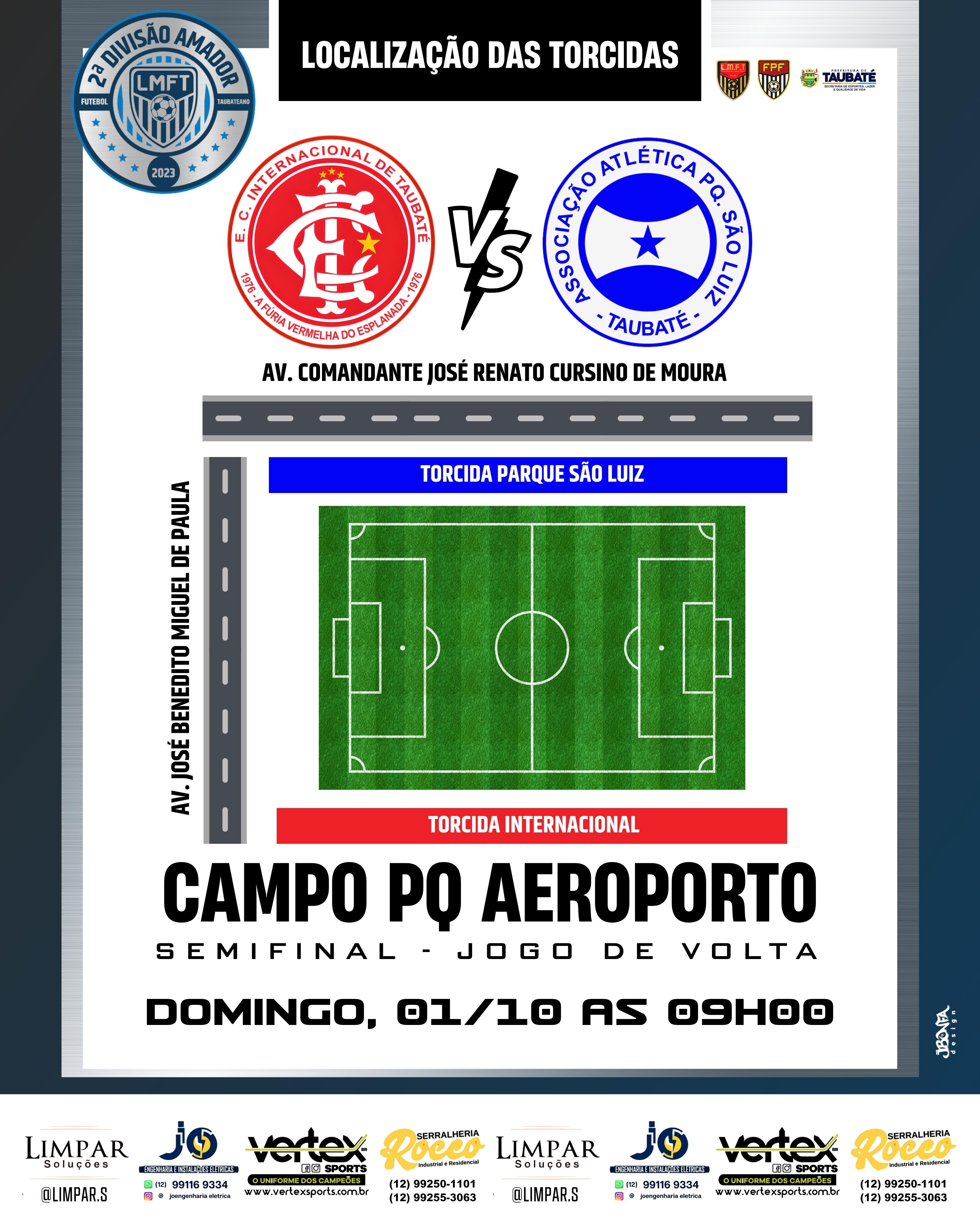 domingo de decisão no parque aeroporto