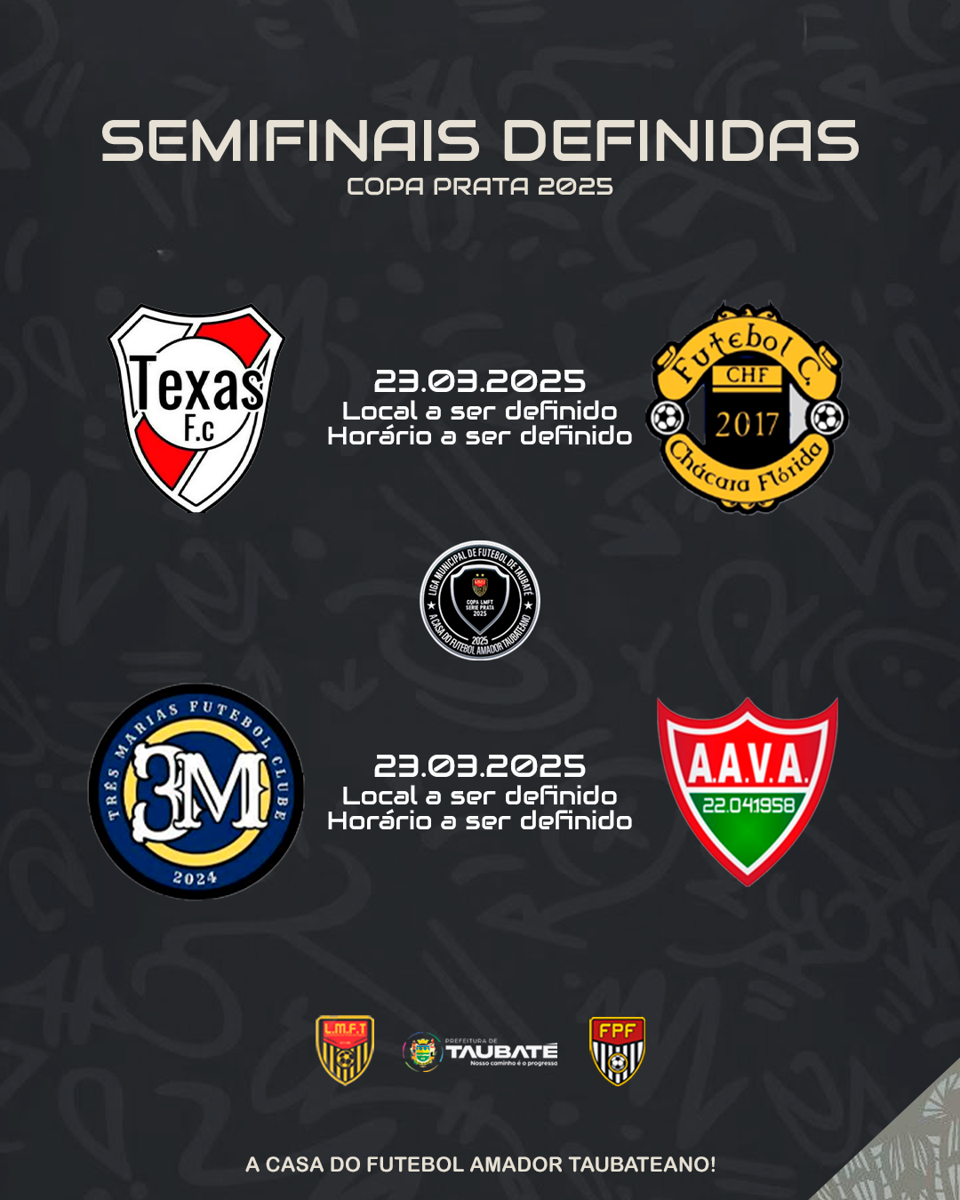 Os confrontos das semifinais da Copa Prata estão definidos.