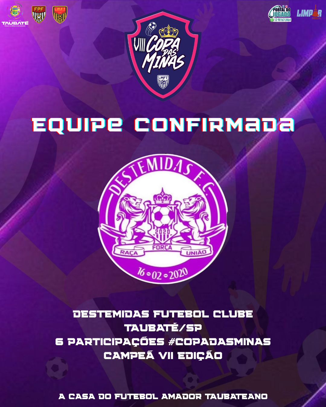 História do DESTEMIDAS FC 