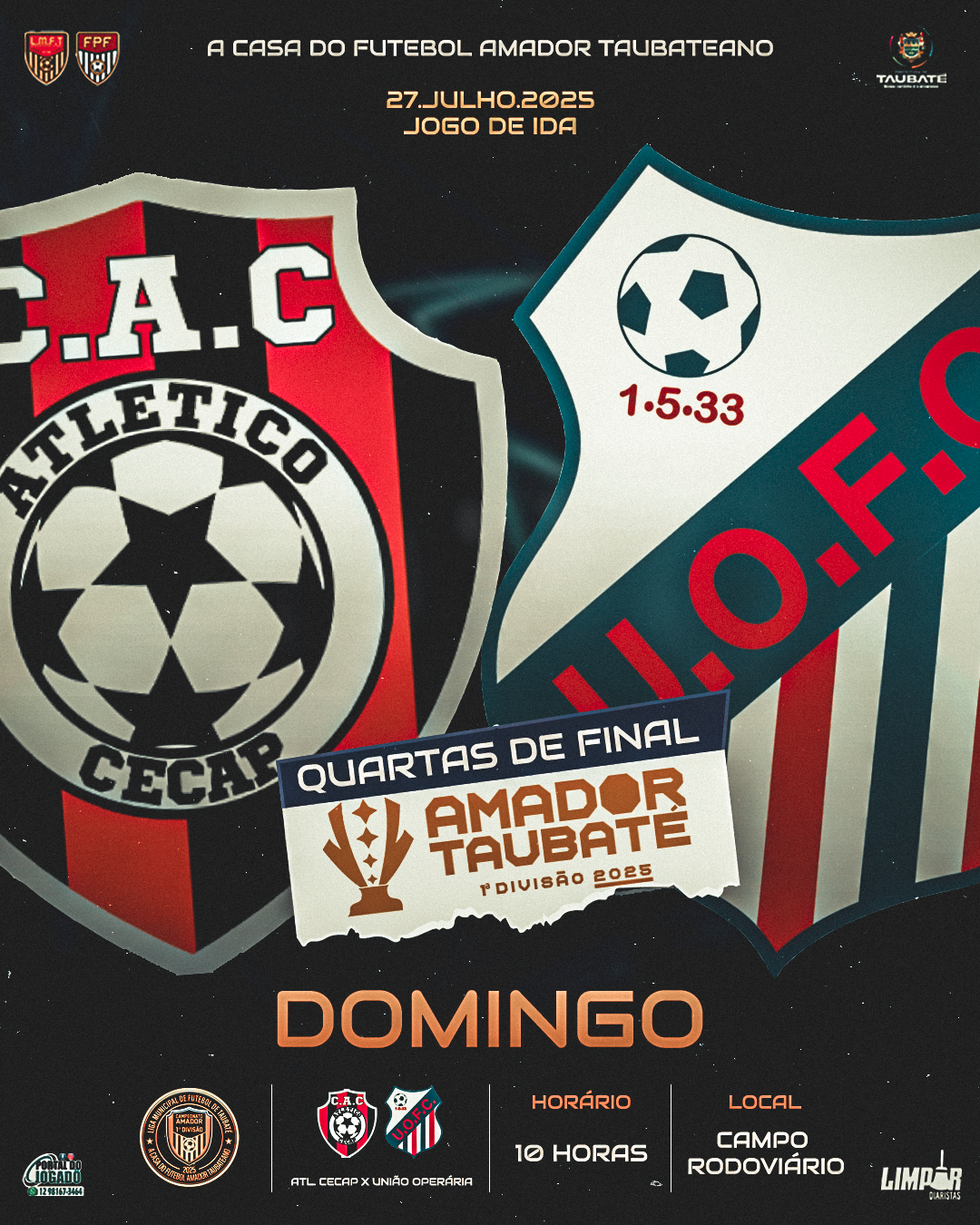 Vai começar a decisão das quartas de final