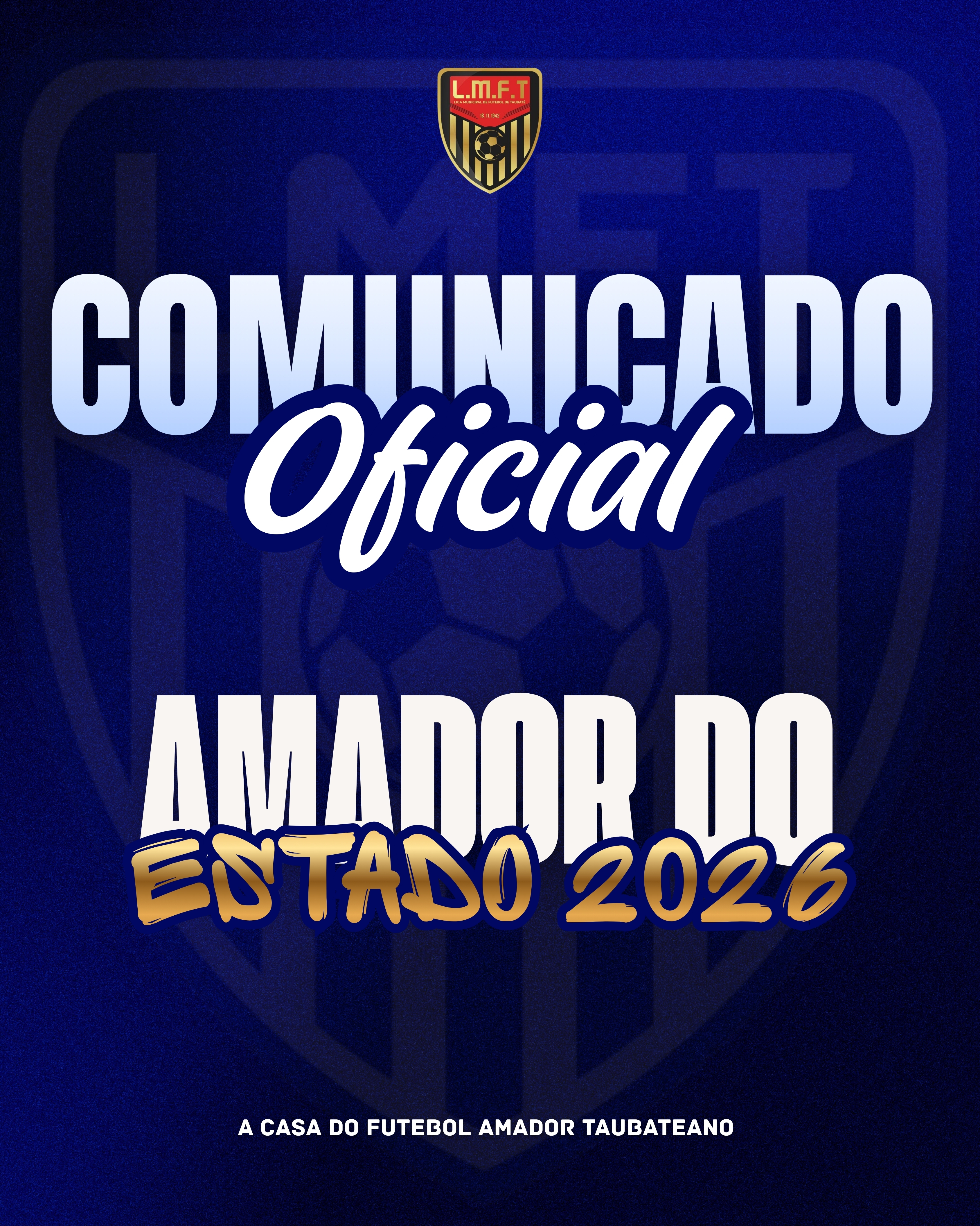 AMADOR  DO ESTADO - 2026