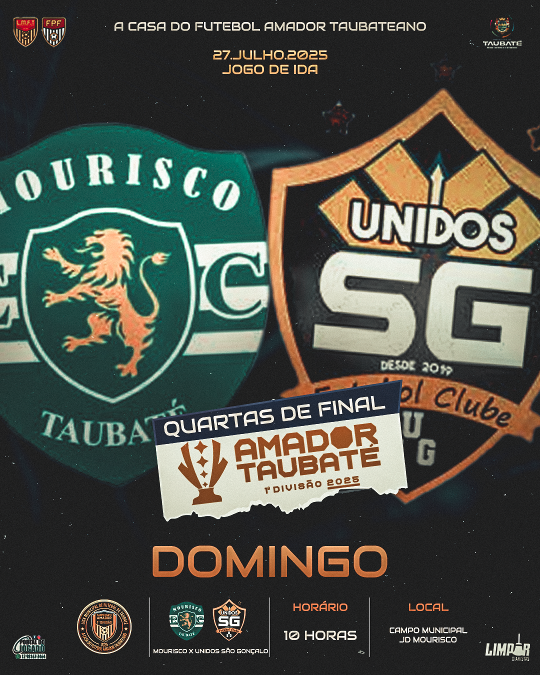 Vai começar a decisão das quartas de final