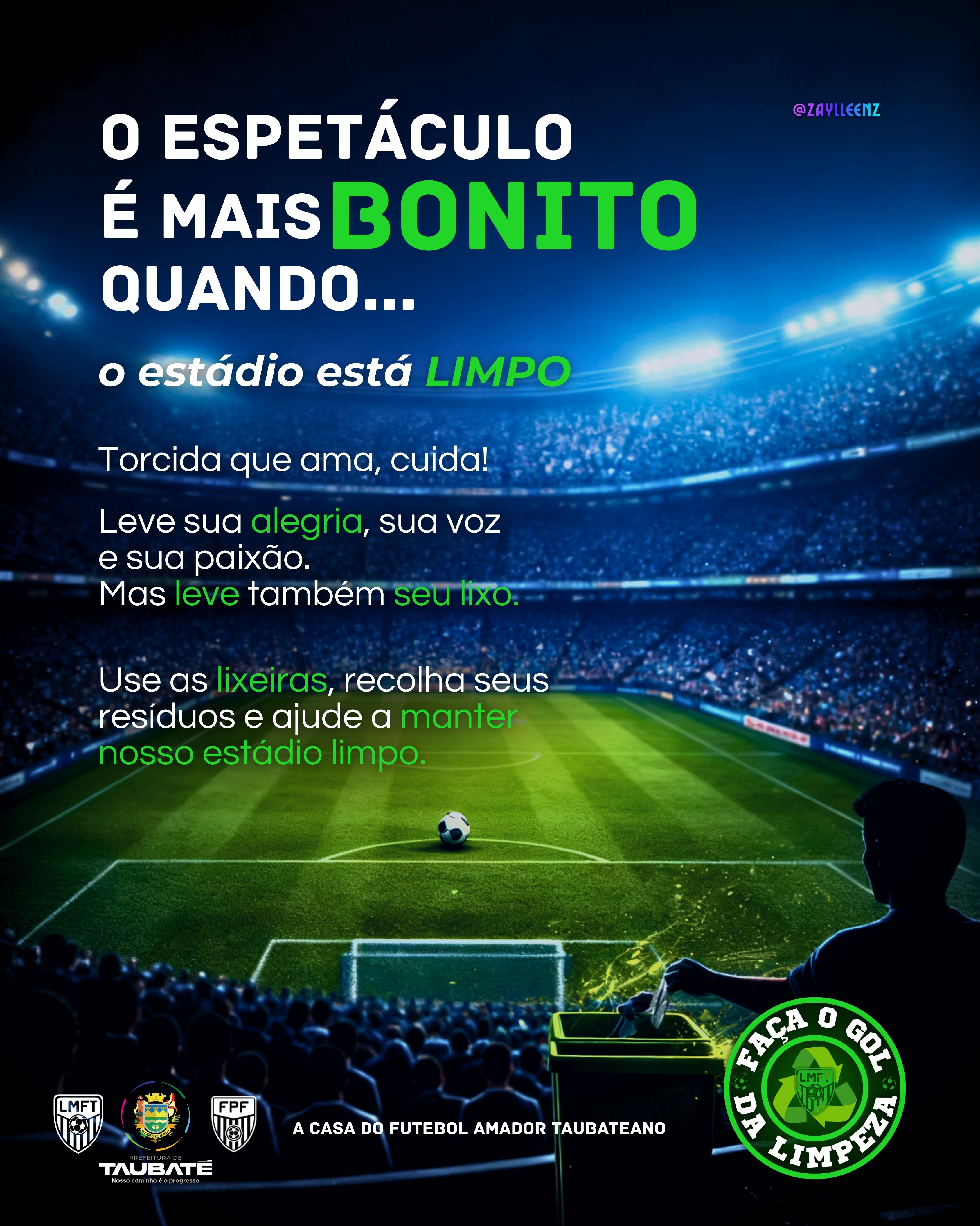 Campanha: Faça o Gol da Limpeza!