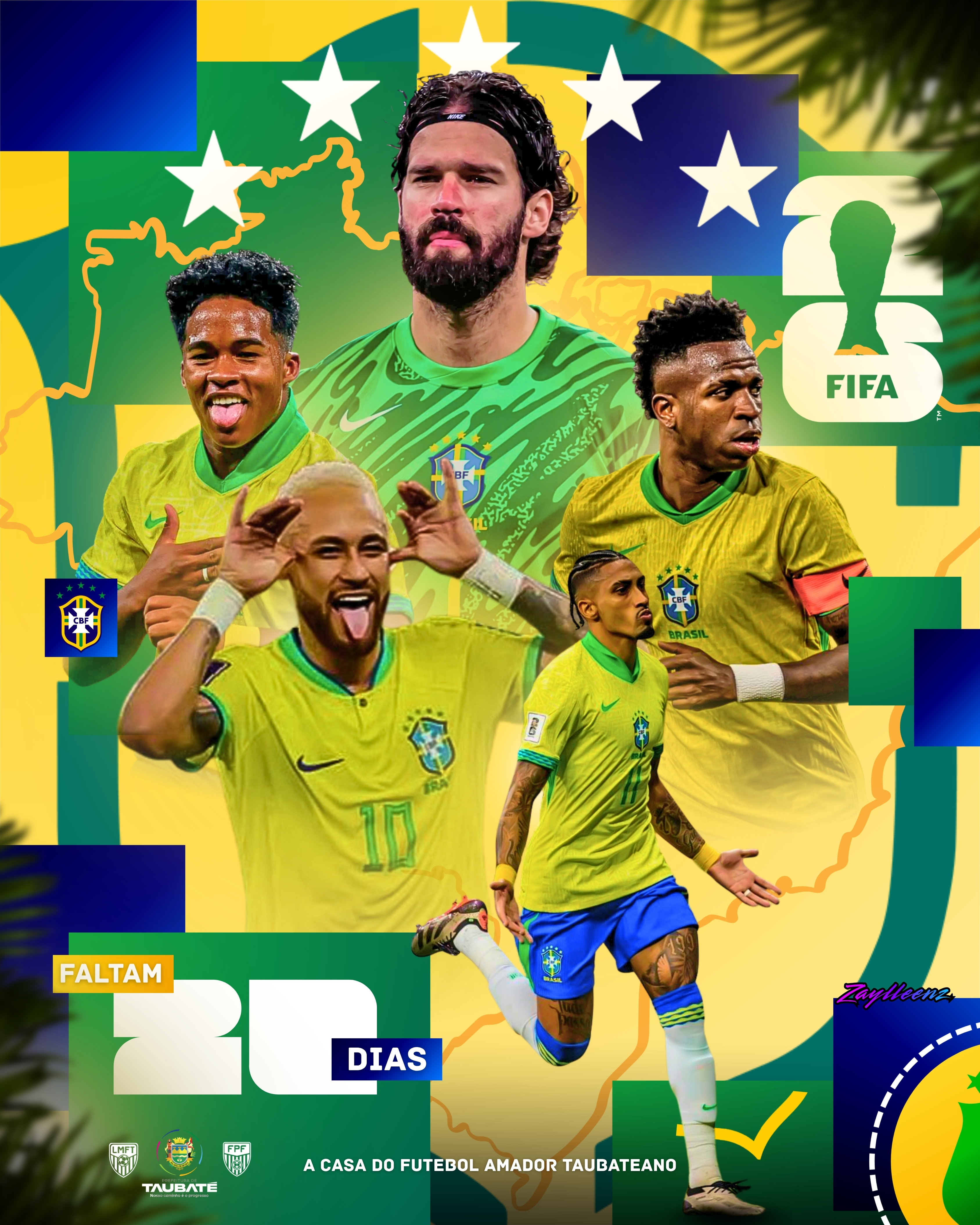 Faltam 20 dias para a Copa do Mundo FIFA 2026