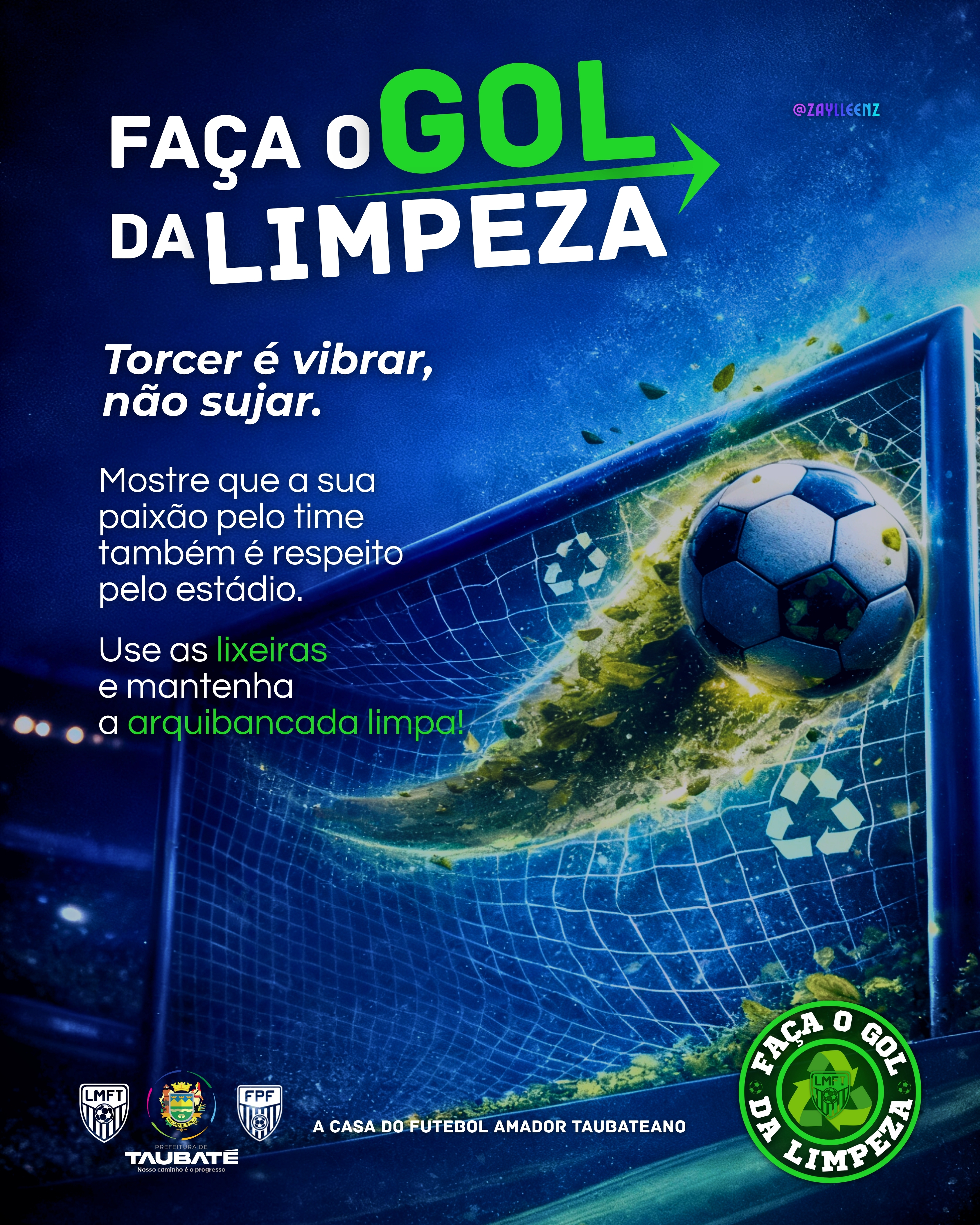 Campanha: Faça o Gol da Limpeza!