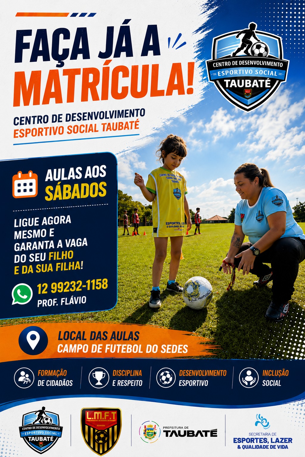 Vem fazer a sua matrícula e participar do CDES